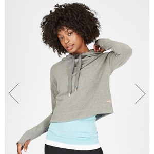 Sweaty Betty escape luxe crop hoody
